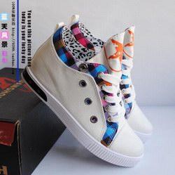 ��ɫ˫�ſ�Ӣ�׷��Ůʿ��������Ь 