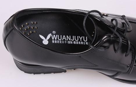 香港花花公子内增高鞋商标实物图